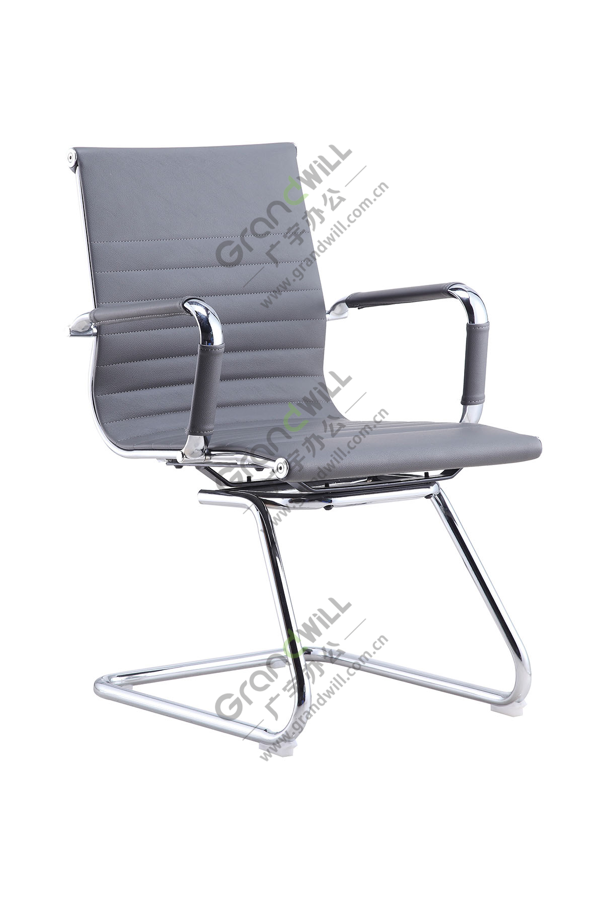 High Back/Steel Leather Office/Steel PU Chair from China manufacturer